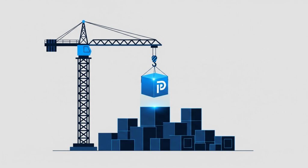 Illustration de la construction d'une marque de promoteur immobilier grâce à un projet digital